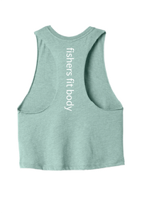 Load image into Gallery viewer, BELLA+CANVAS® Women’s Racerback Cropped Tank
