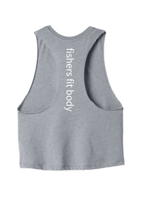 Load image into Gallery viewer, BELLA+CANVAS® Women’s Racerback Cropped Tank
