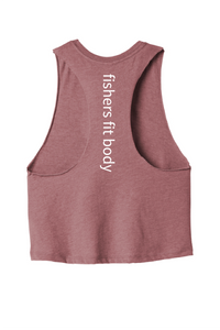 Load image into Gallery viewer, BELLA+CANVAS® Women’s Racerback Cropped Tank
