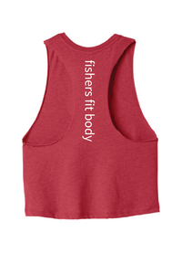 Load image into Gallery viewer, BELLA+CANVAS® Women’s Racerback Cropped Tank
