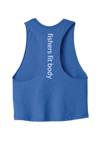 Load image into Gallery viewer, BELLA+CANVAS® Women’s Racerback Cropped Tank
