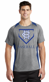 Load image into Gallery viewer, Sport-Tek® Heather Colorblock Contender™ Tee
