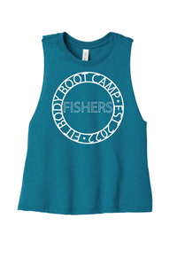 Load image into Gallery viewer, BELLA+CANVAS® Women’s Racerback Cropped Tank

