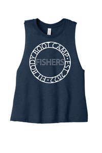 Load image into Gallery viewer, BELLA+CANVAS® Women’s Racerback Cropped Tank
