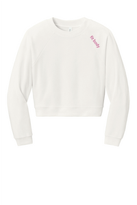 Load image into Gallery viewer, BELLA+CANVAS® Women’s Raglan Pullover Sponge Fleece
