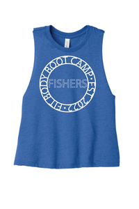 Load image into Gallery viewer, BELLA+CANVAS® Women’s Racerback Cropped Tank
