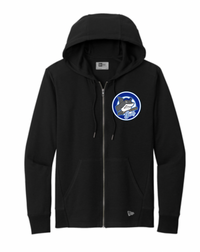 Load image into Gallery viewer, New Era® Thermal Full-Zip Hoodie
