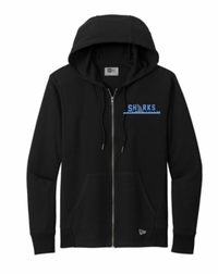 Load image into Gallery viewer, New Era® Thermal Full-Zip Hoodie
