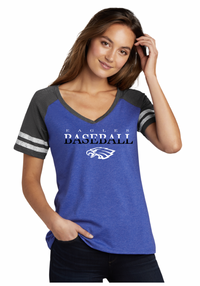 Load image into Gallery viewer, Ladies  Game Day V-Neck Tee
