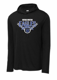 Load image into Gallery viewer, Sport-Tek ® PosiCharge ® Tri-Blend Wicking Long Sleeve Hoodie
