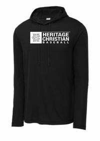 Load image into Gallery viewer, Sport-Tek ® PosiCharge ® Tri-Blend Wicking Long Sleeve Hoodie
