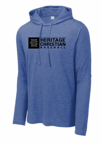 Load image into Gallery viewer, Sport-Tek ® PosiCharge ® Tri-Blend Wicking Long Sleeve Hoodie
