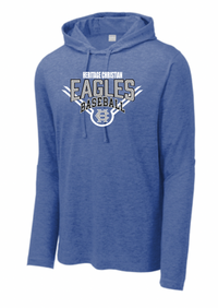 Load image into Gallery viewer, Sport-Tek ® PosiCharge ® Tri-Blend Wicking Long Sleeve Hoodie
